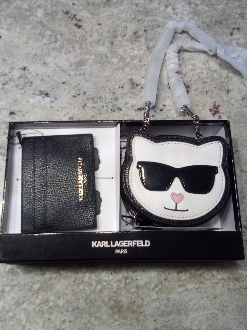 K. Lagerfeld Crossbody MiniPurse & Card Holder (Spring Sale!)